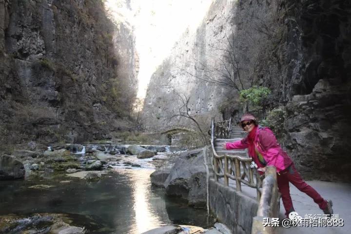 山西省壶关县太行山八泉峡,山西壶关太行山大峡谷八泉峡视频