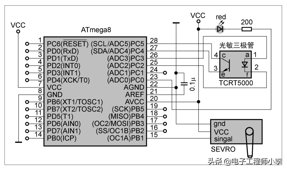 单片机智能感应垃圾桶设计,单片机收纳箱设计