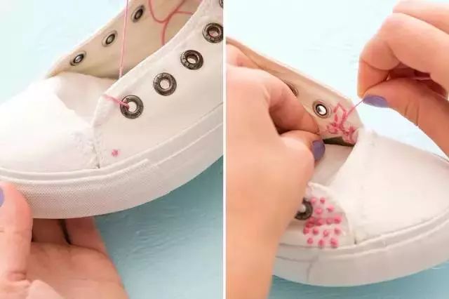 小白鞋怎么改好看,小白鞋变颜色教程