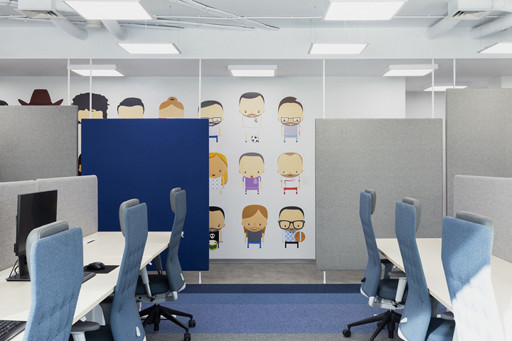 卡通乐园保加利亚软件公司Accedia索非亚办公设计欣赏