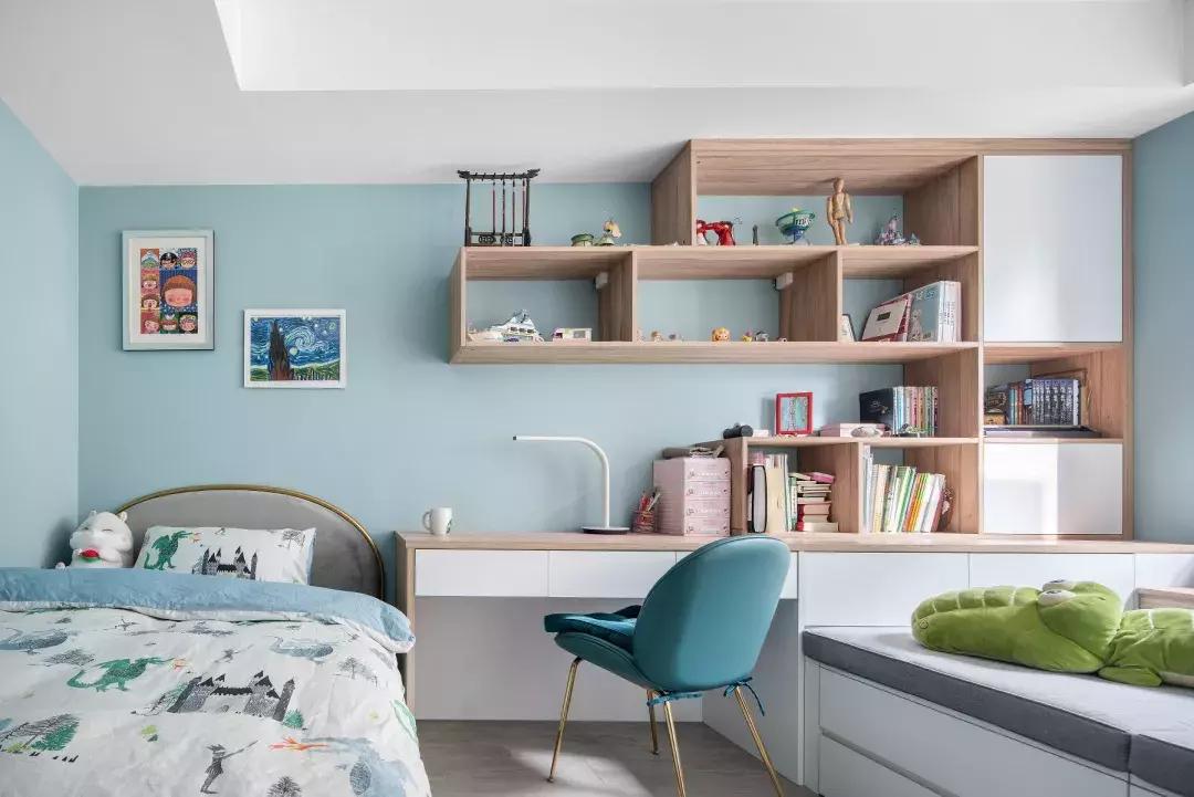 高级灰轻奢新中式装修风格,2021140平米轻奢新中式装修风格