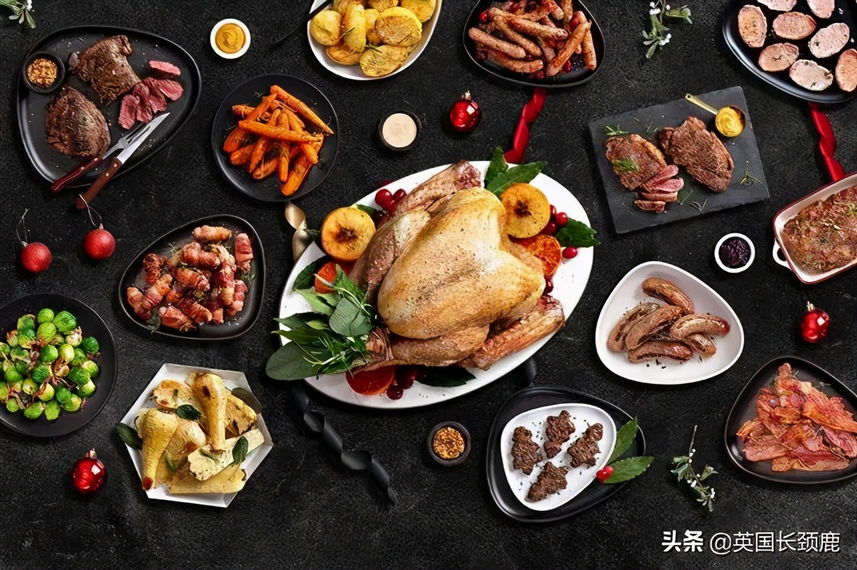 圣诞大餐来了,圣诞节英式大餐