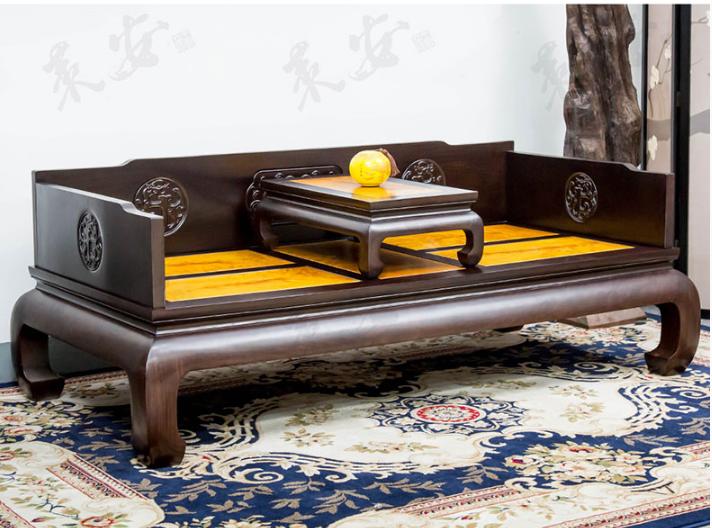 明清家具经典罗汉床,鸡肋家具罗汉床