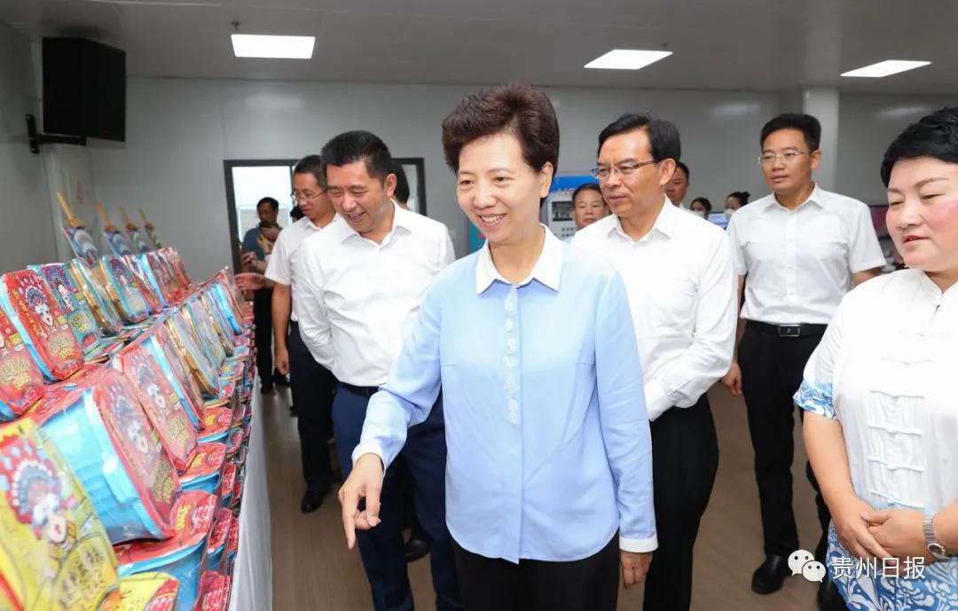 谌贻琴在安顺市调研