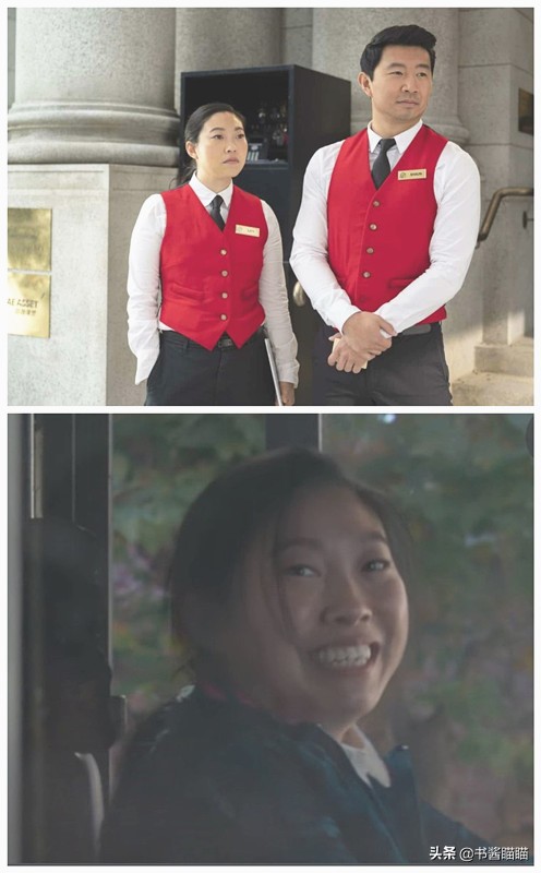 终究，还是陈法拉扛起了《尚气》的颜值大旗！同时暗示该角色地位