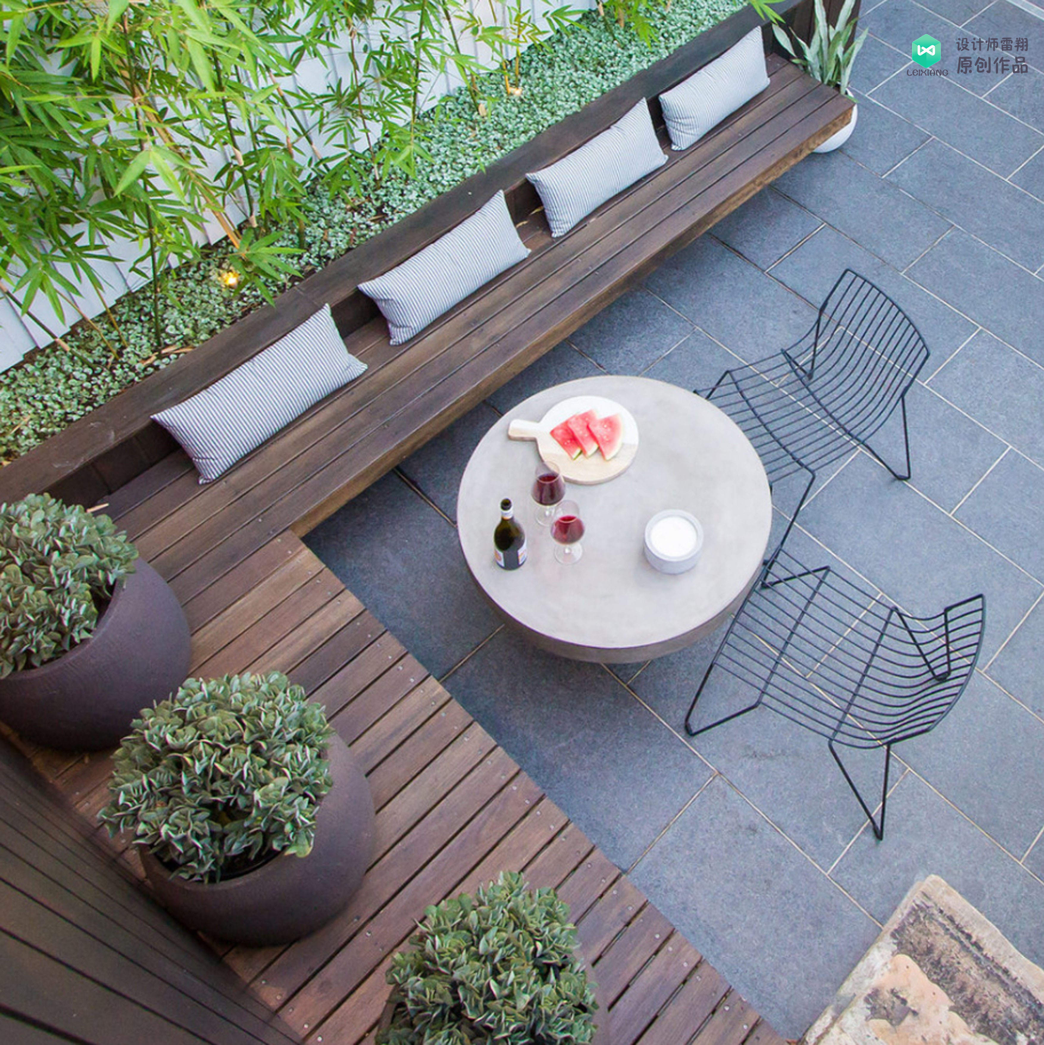 老公买下85㎡庭院，地面非要全部做硬化铺装，邻居竟想照着装