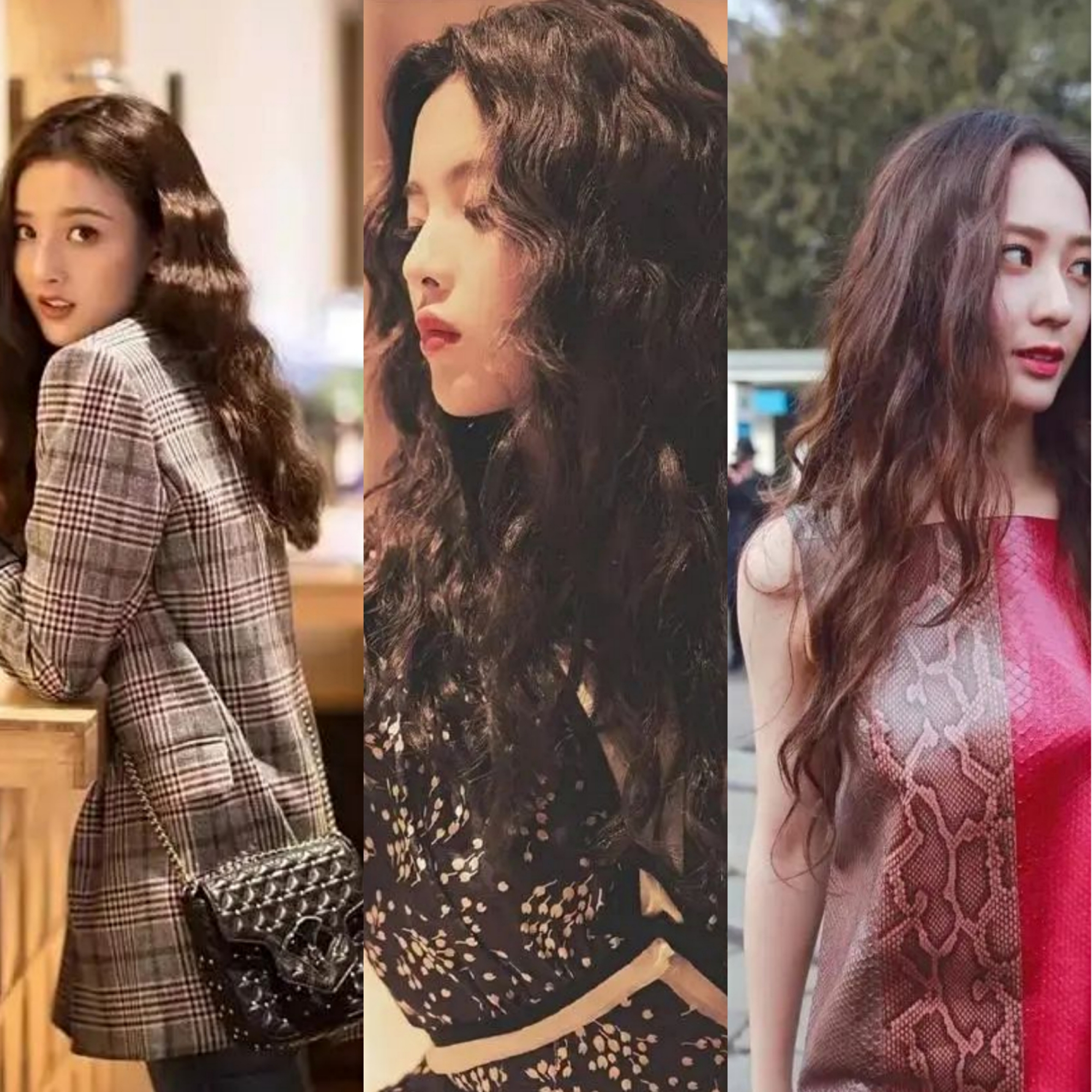 同款发型杨幂低马尾,杨幂赵薇李小璐王菲李湘