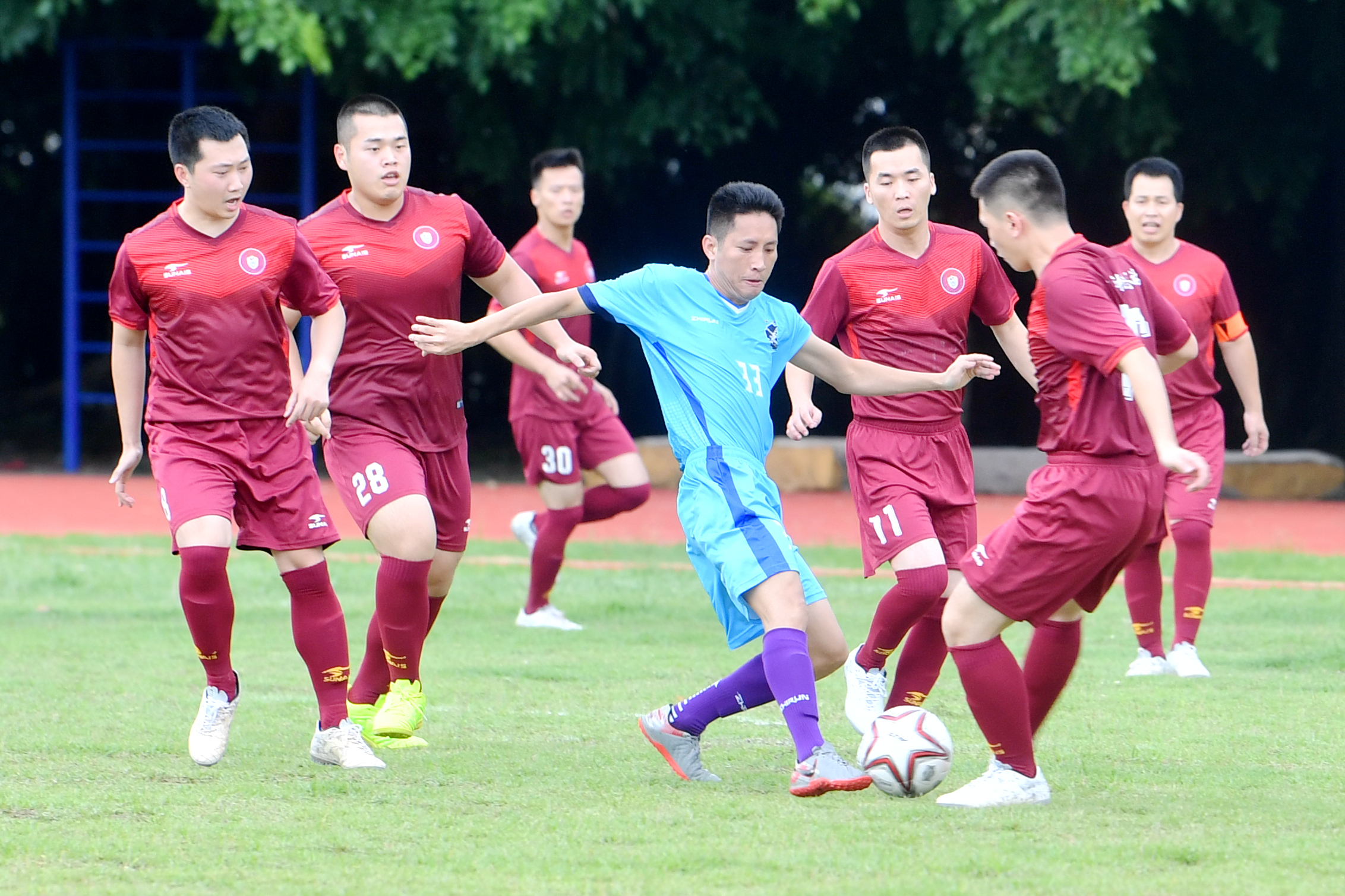 海南省公安系统第二届“忠诚杯”足球联赛盛大开幕