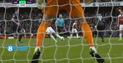 曼联对阿森纳德赫亚,阿森纳怪异进球