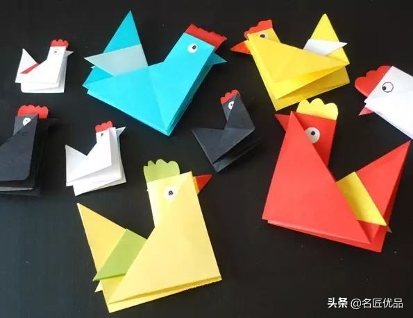 儿童创意立体手工母鸡,幼儿园手工制作小鸡简单又漂亮