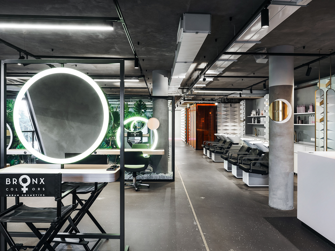 「设计」：GLAMYbeautyshop|理发店