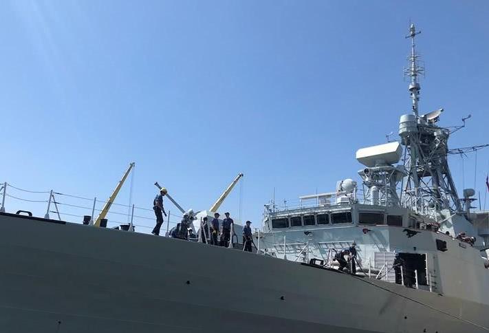 盟友们都看不上！加拿大派遣老旧军舰来南海，前后只有自己在炒作