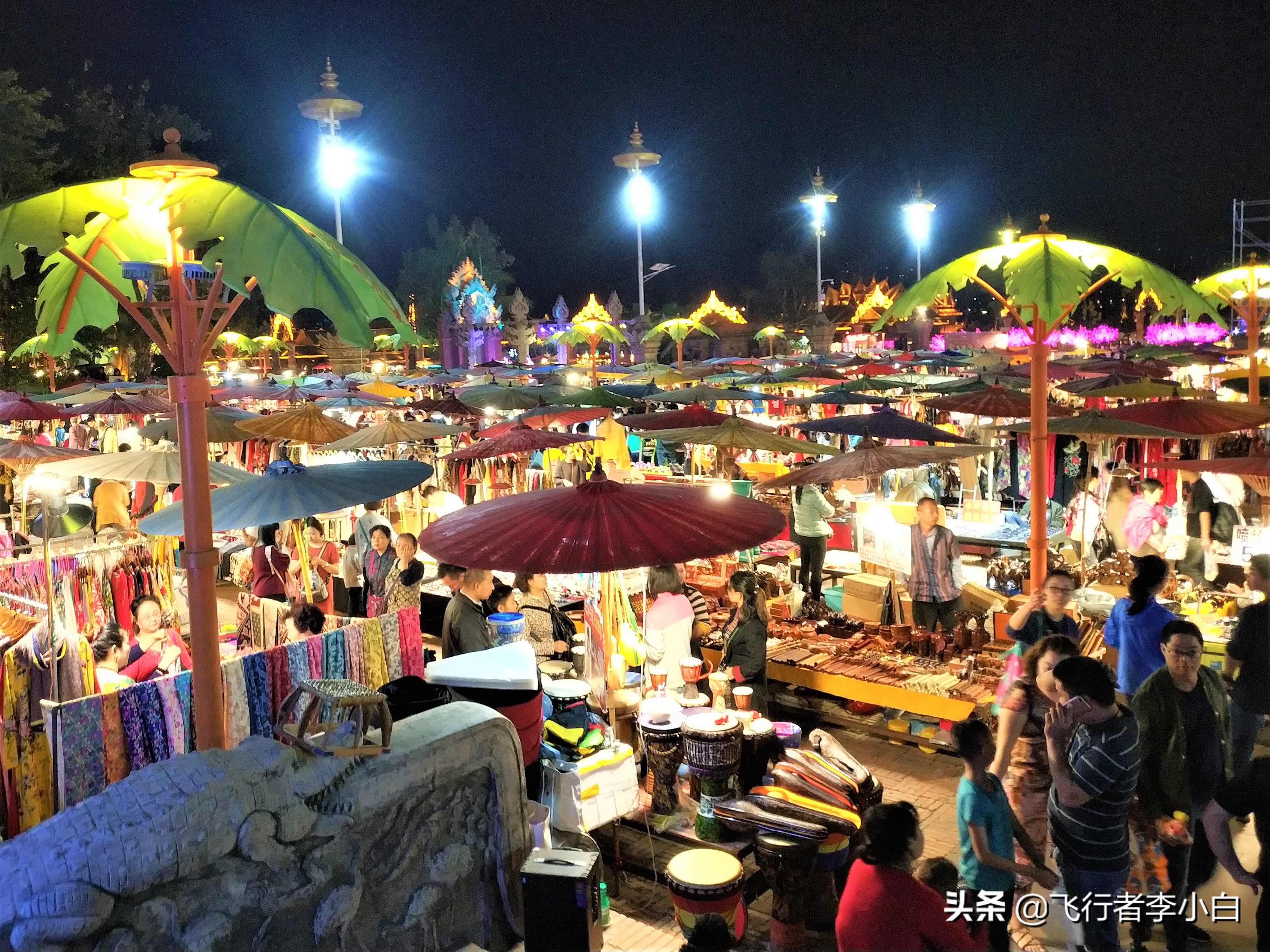 西双版纳告庄夜市攻略,西双版纳告庄夜市拍照推荐