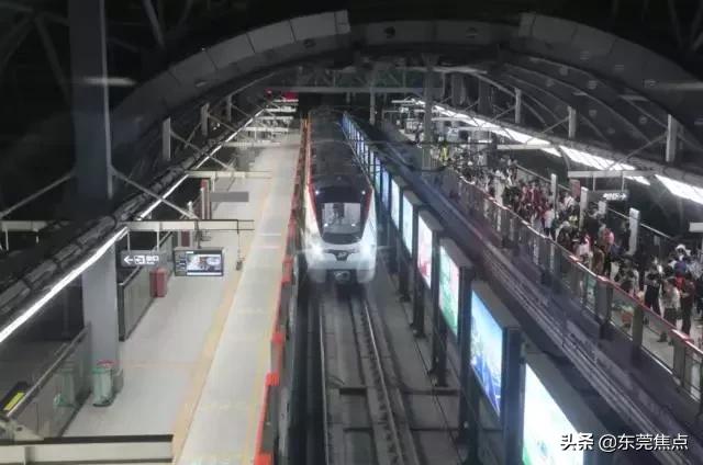 赣深高铁东莞南站现场高清图片,赣深铁路东莞南站效果图