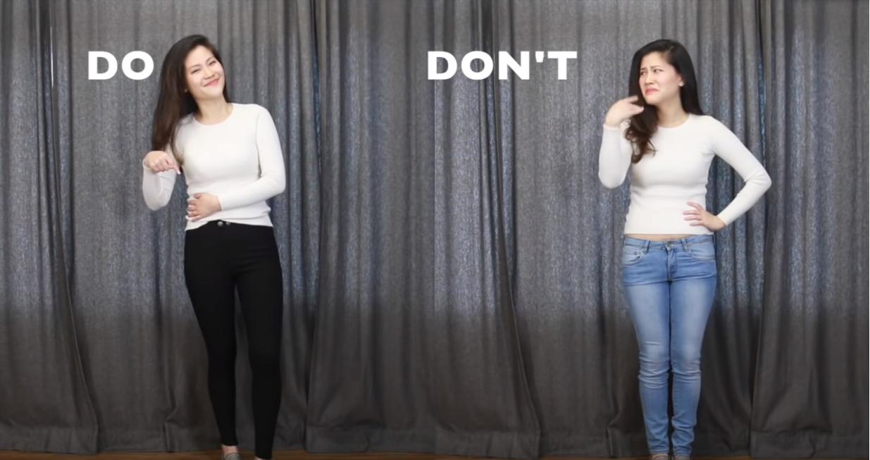 宽骨盆怎样穿搭,自信起来吧