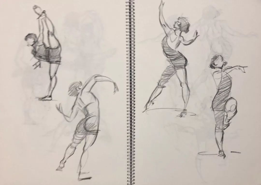 动态速写静态速写,速写入门如何学习人体结构