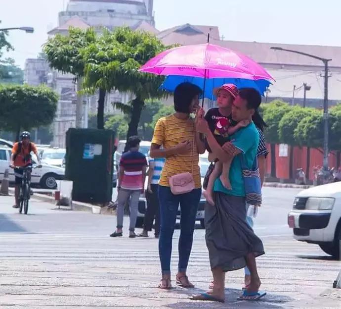 缅甸多地创下高温纪录,极端最高温度40度