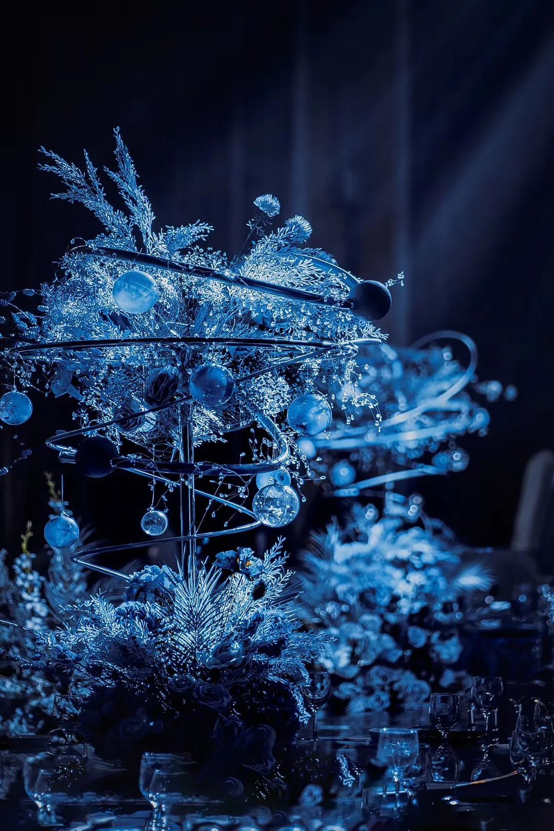 一场神秘浪漫的星空的婚礼,神秘浪漫的蓝色星空婚礼