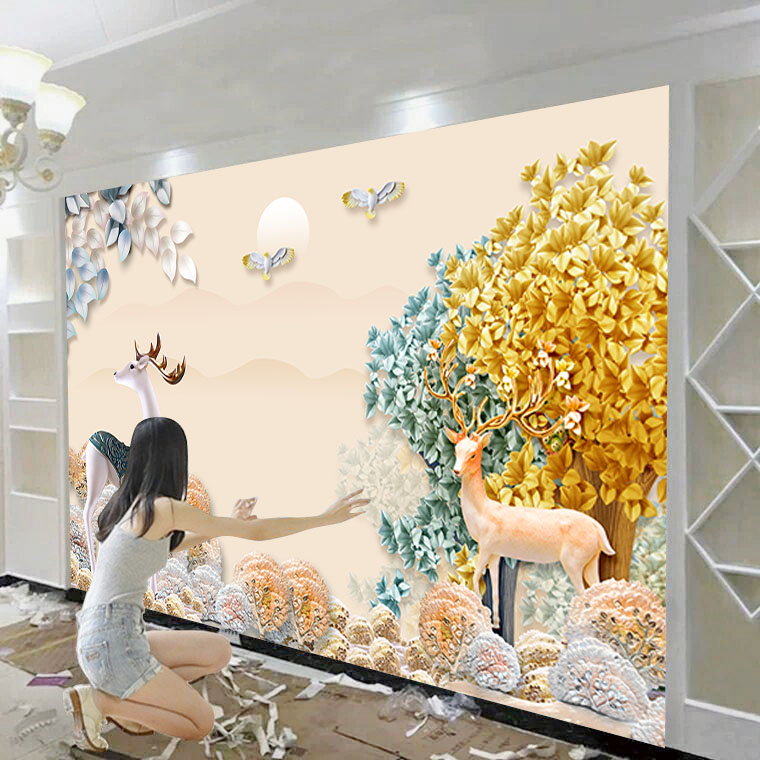 装修墙面除了用墙纸还能用什么,墙壁用墙纸装修