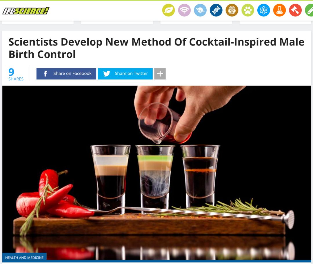 男性避孕药研发团队,男性避孕药研制