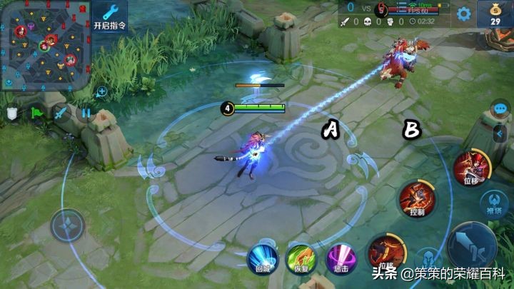 王者荣耀中百里玄策的连招技巧,王者荣耀百里玄策钩人技巧