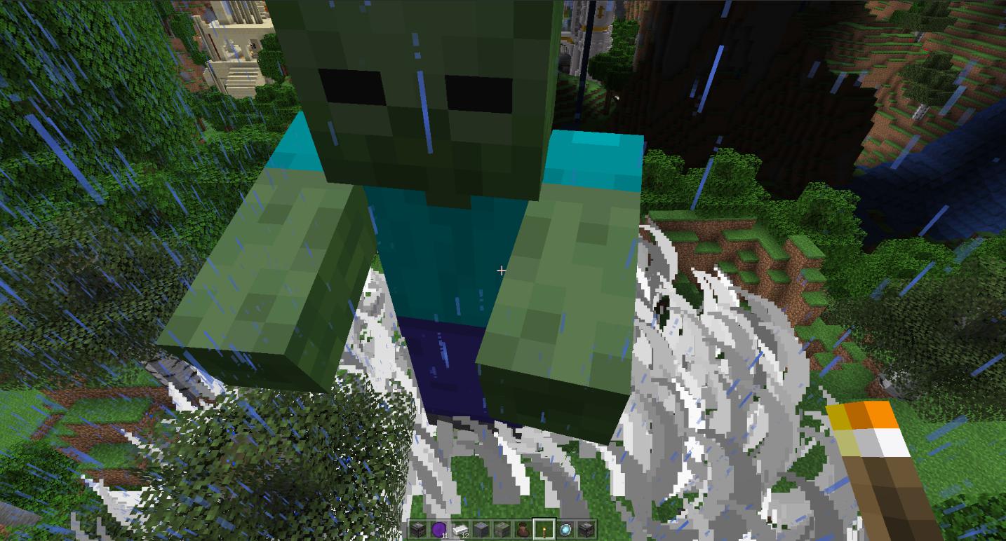 我的世界巨人生物入侵村庄,我的世界巨人僵尸会变成溺尸吗