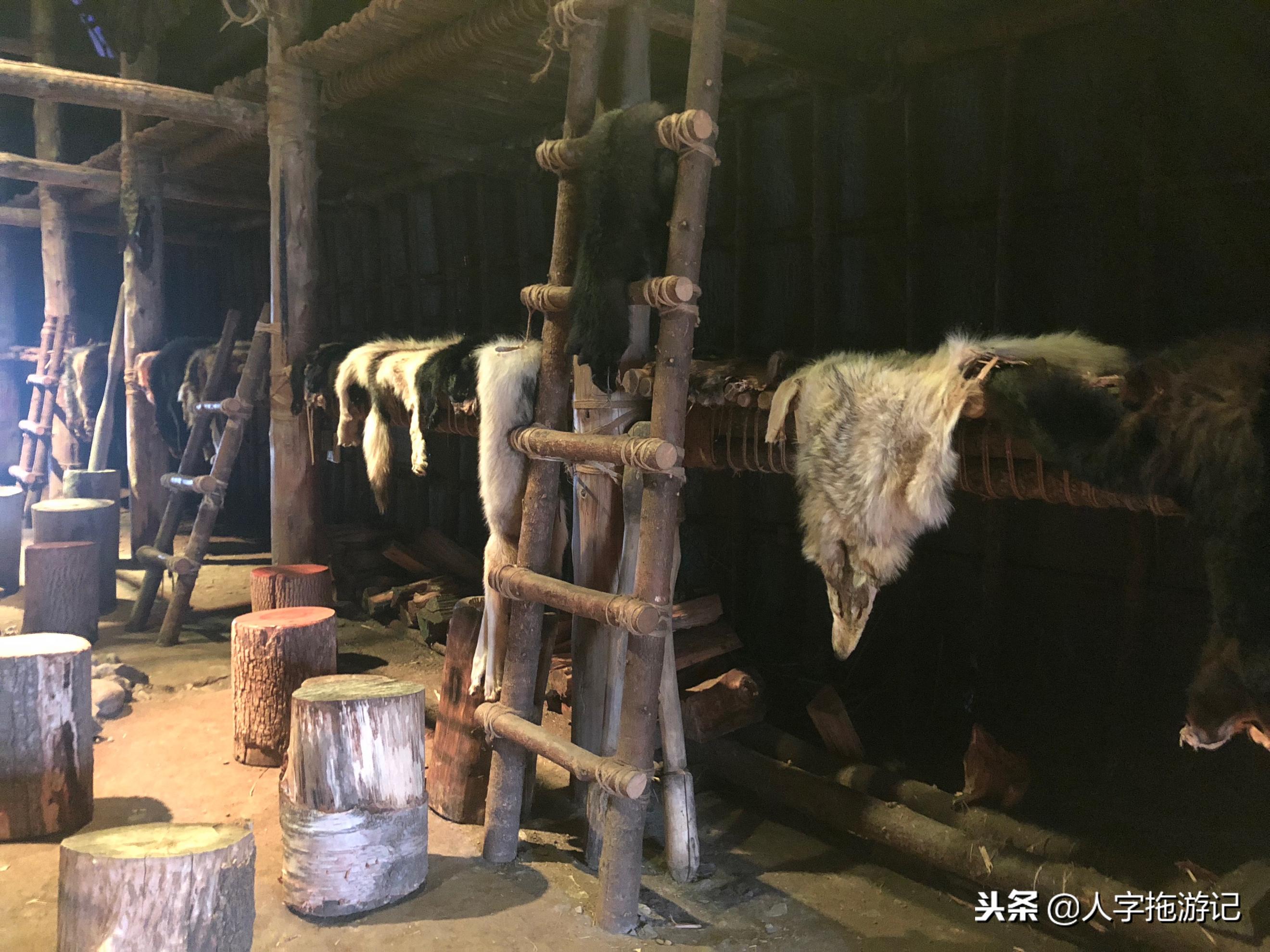 冬日极客，加拿大Wendake穿着狼爪去狼族