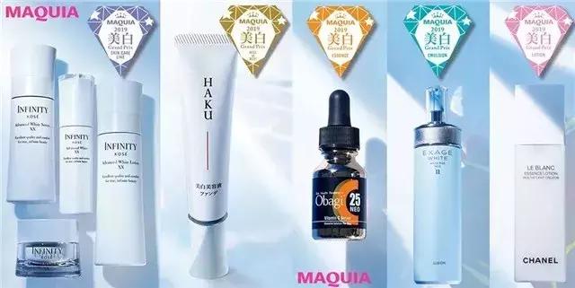 日本美白产品大赏,2020日本最佳美白产品奖