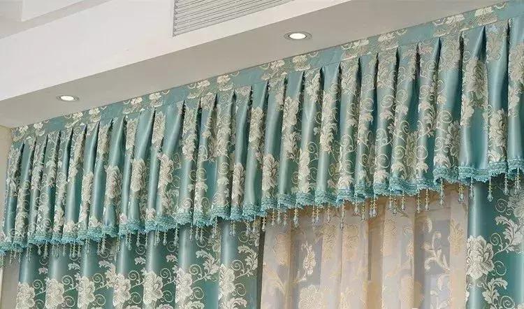 双层弧形工字折帘头效果图,工字折帘头教程