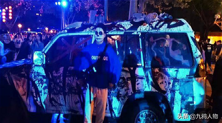 广州长隆万圣节夜晚,广州长隆万圣节群魔出巡