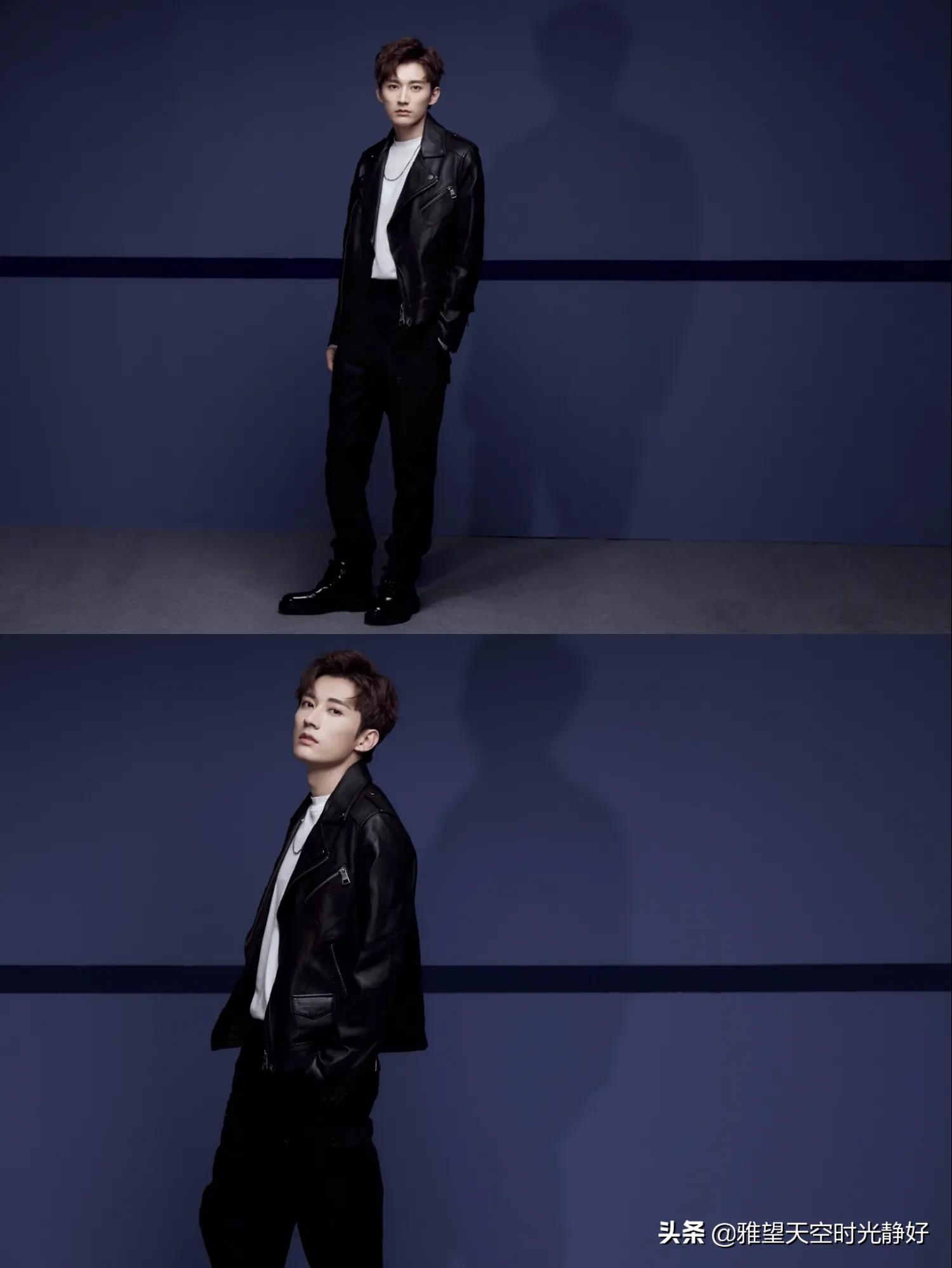 男明星西装穿搭夏季帅气,男士明星皮衣西服外套搭配