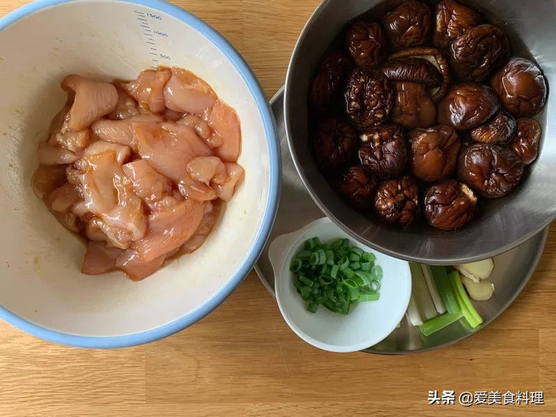 红烧香菇炒鸡图片,红烧香菇冬瓜鸡块