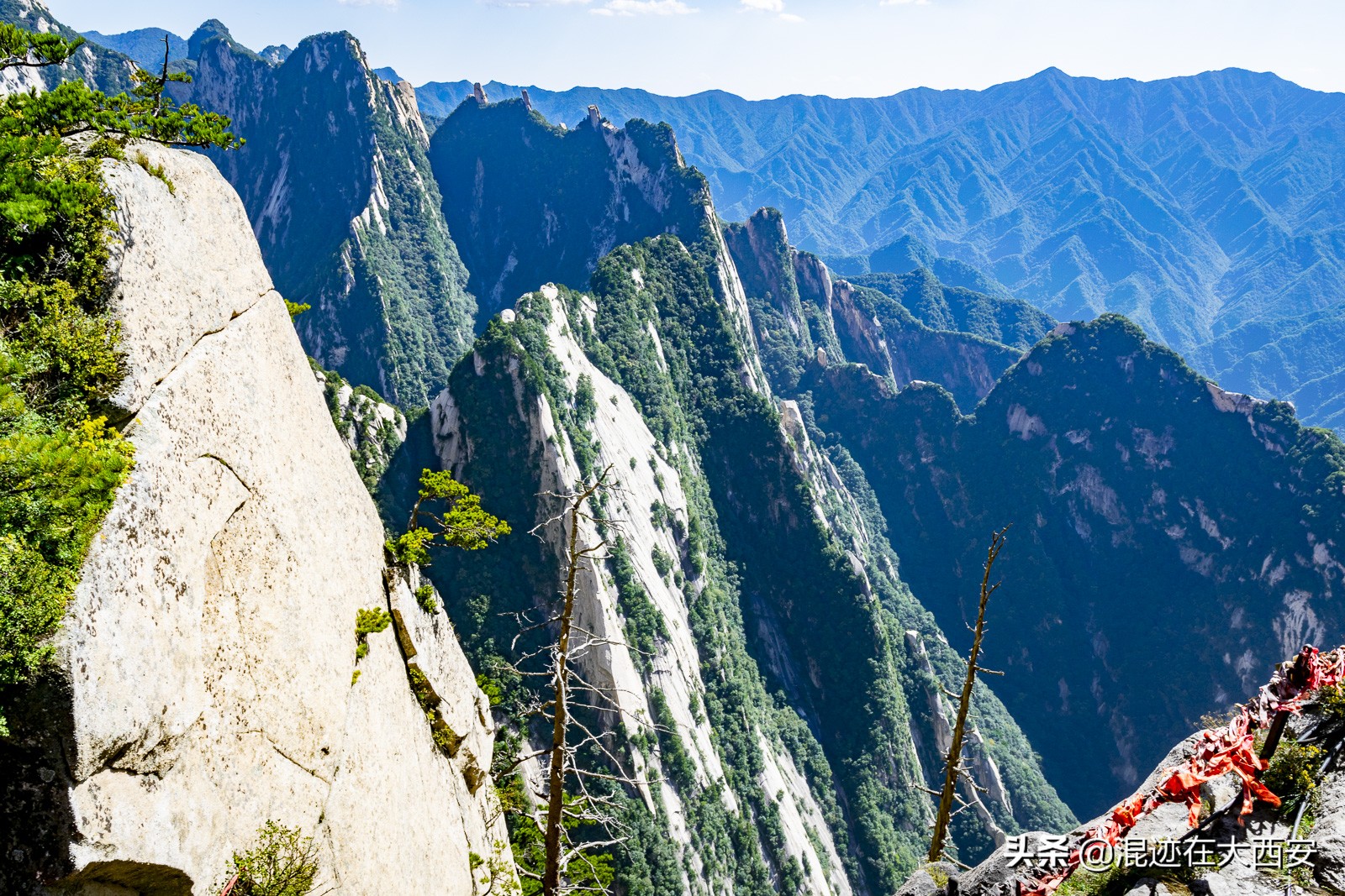 登华山攻略爬华山的过程,体验了一回登华山的艰辛和不易