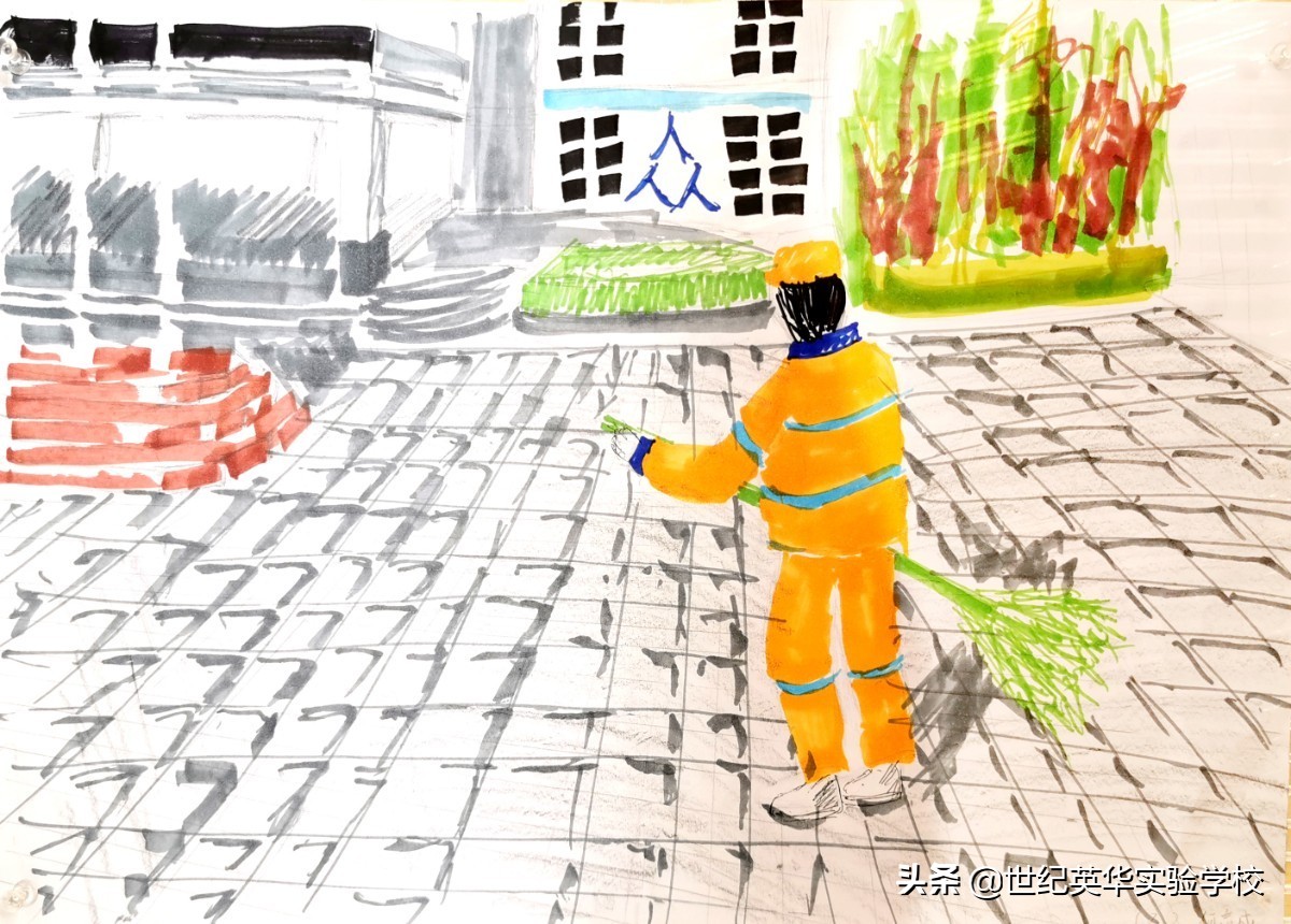 感人的瞬间绘画征集,遇见温暖绘画