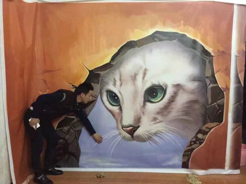 100幅经典画展,3d立体画超逼真大师