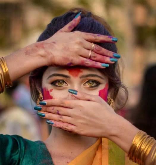 印度精灵眼女孩真实照片,印度精灵眼女孩爆红