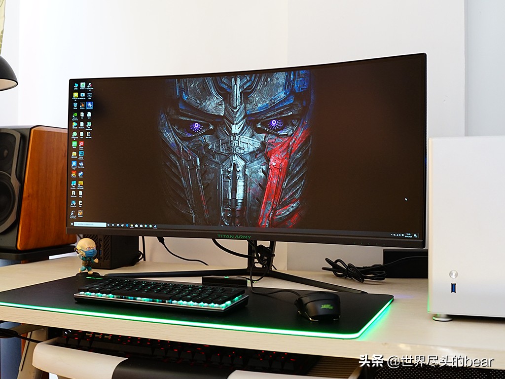 泰坦军团a34qgn曲面带鱼屏实测,泰坦军团a34qgn曲面屏评测