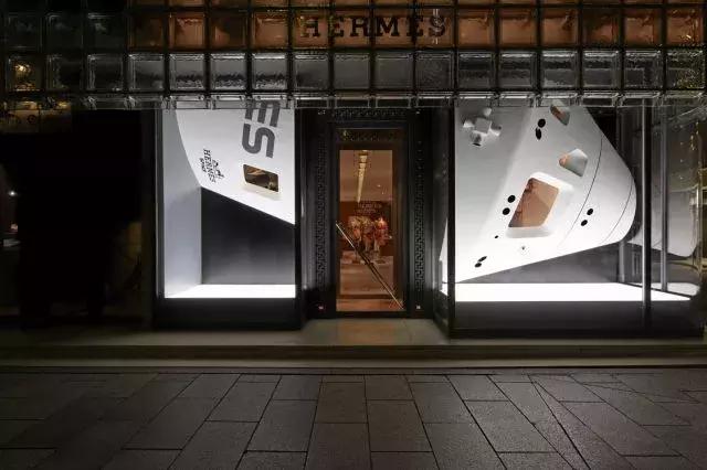 2016年成都爱马仕橱窗,爱马仕东京银座橱窗设计