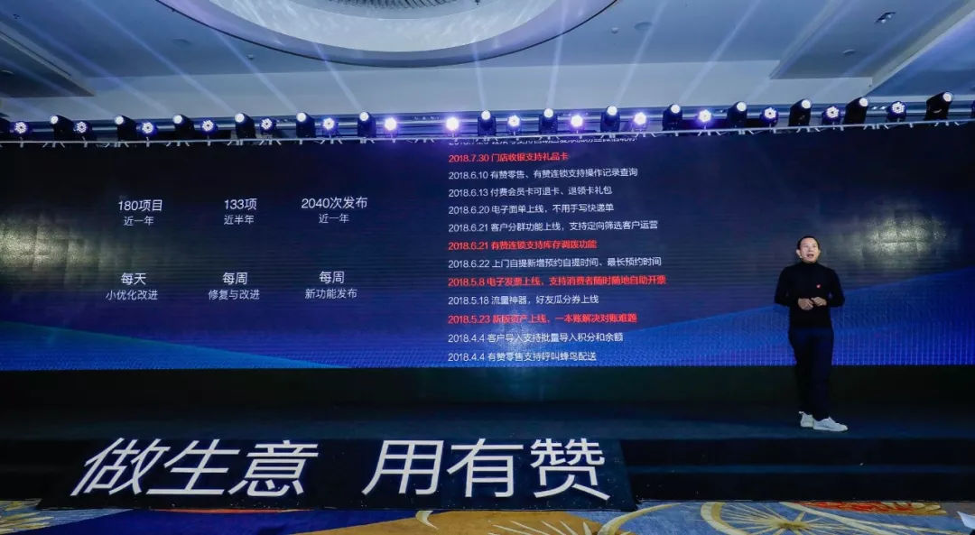 有赞成立六周年白鸦在答谢会上说了什么？