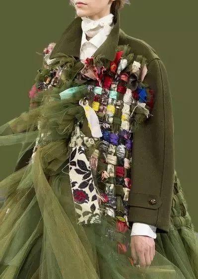 解构与重组设计图片,拼贴服装设计灵感