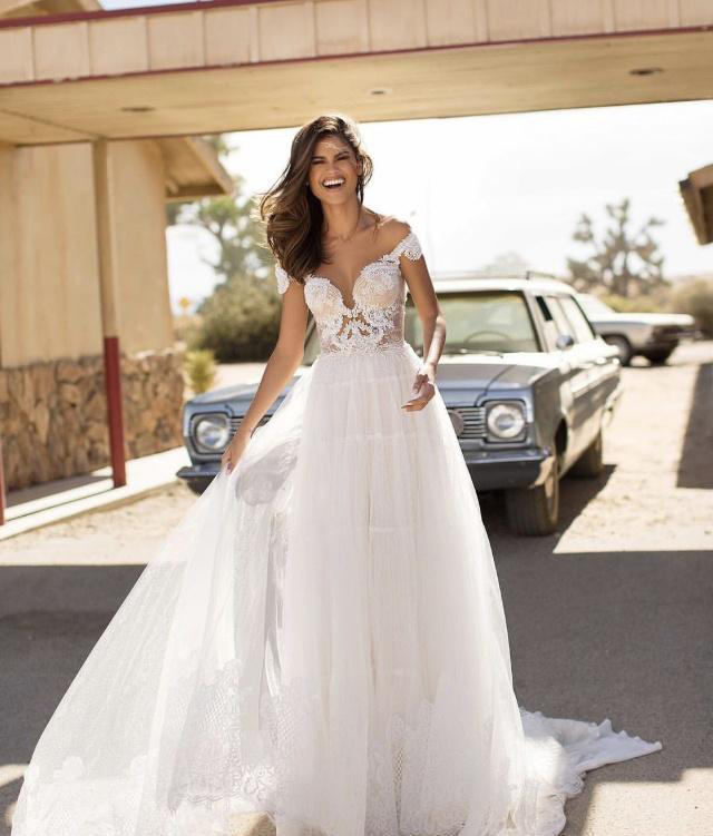 波兰最好看的婚纱,milla婚纱裙