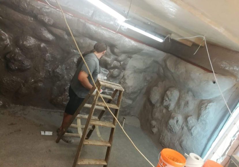 自己做大型水陆缸,在家自己打造一个沙漠缸