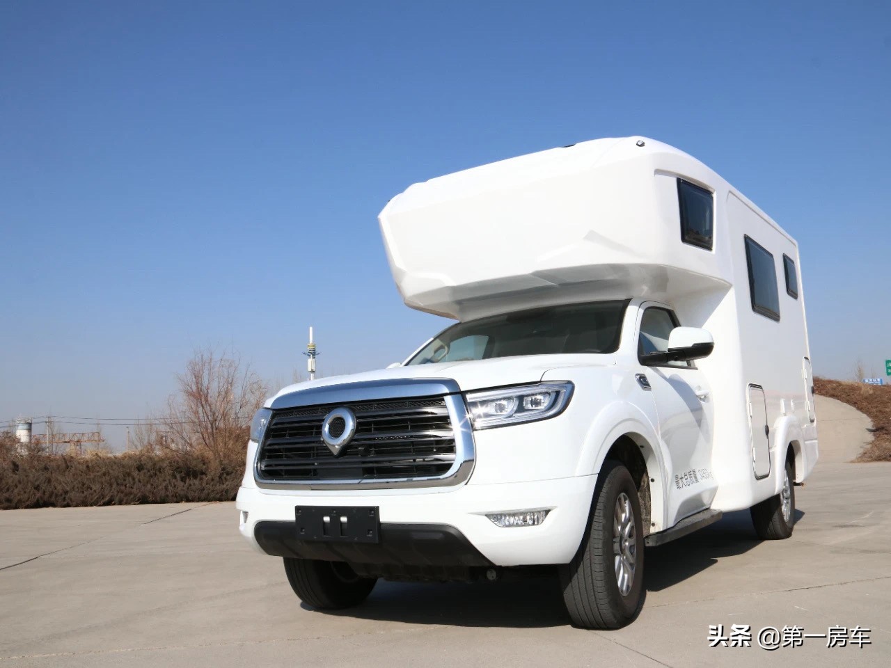 长城炮房车底盘升级气囊,长城炮4座房车测评