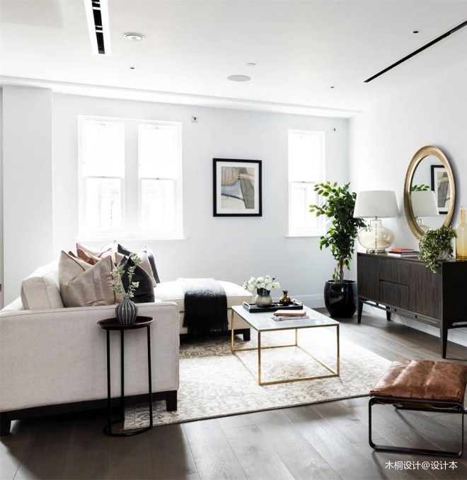 现代轻奢开放式厨房餐厅客厅,开放式餐厅客厅设计轻奢