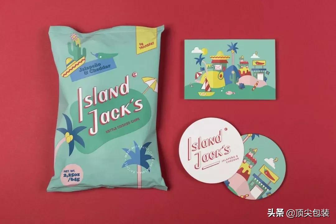 有创意的薯片包装,薯片包装风格
