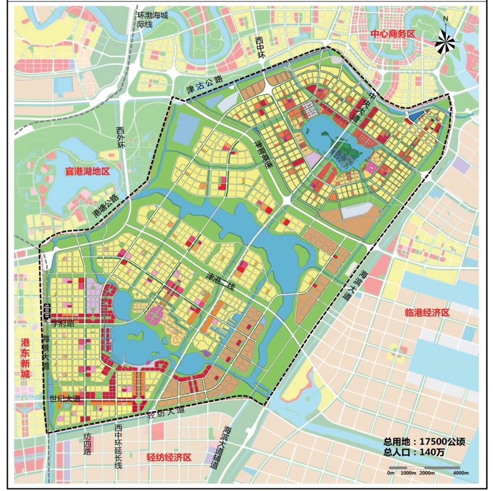 天津滨海新区中部新城奥体中心,滨海新区中部新城的发展前景如何
