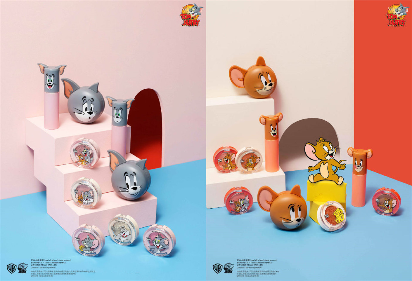 米老鼠的彩妆,猫和老鼠新年彩妆