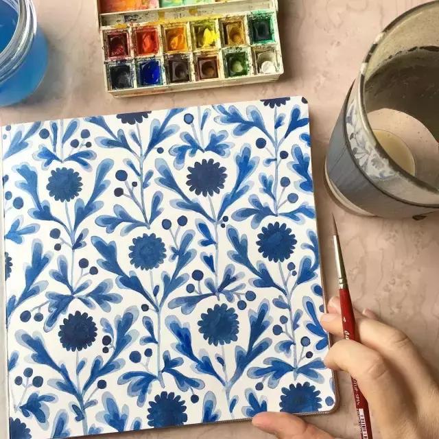 手残党零基础画,纹理画教程初学者