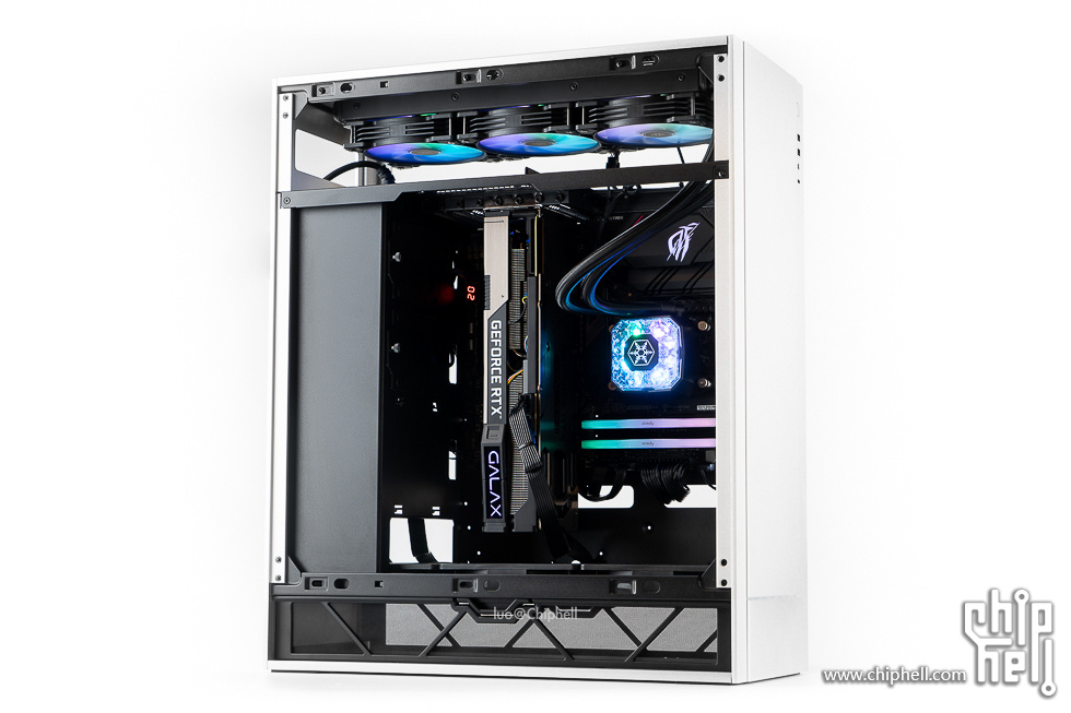 银欣altag1m机箱温度,银欣h1垂直风道机箱