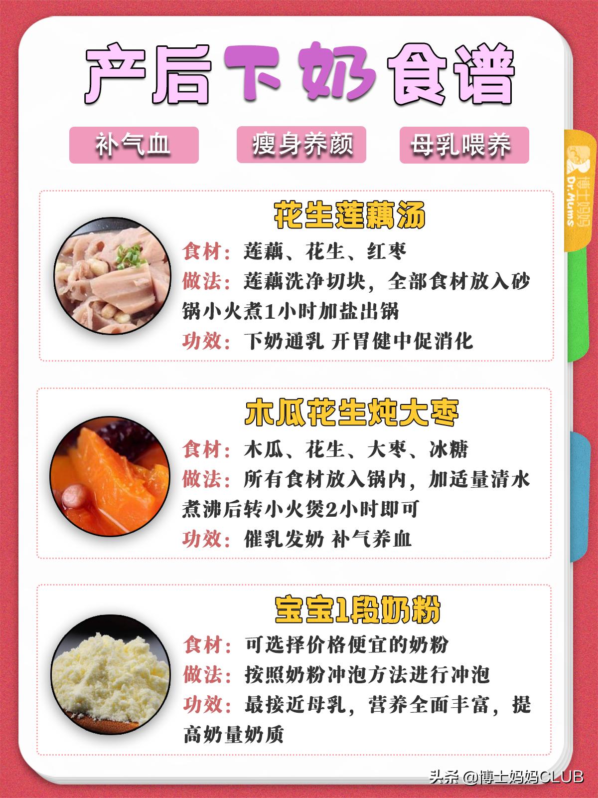 实用下奶食谱推荐大全视频,下奶最快的汤怎么做好喝